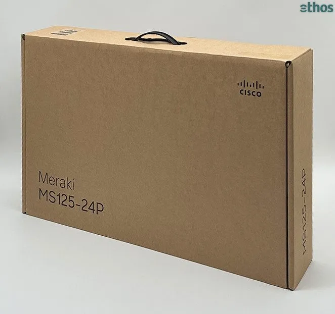 Коммутатор Cisco Meraki MS125-24P-HW 10G L2 370W PoE Switch box in bad cond