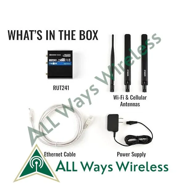 Маршрутизатор Teltonika RUT241098000 RUT241 Industrial 4G LTE Cellular WiFi Rout — фото лота 2