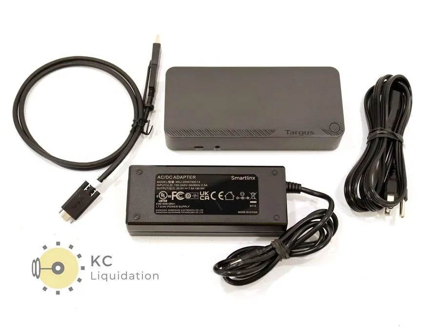 Док-станция Targus DOCK182-A1 USB-C Dual 4K Docking Station 100W PD DOCK182USZ-9