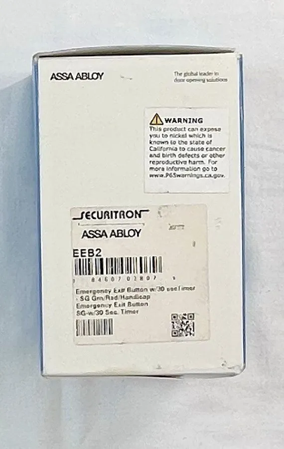 Оборудование видеонаблюдения Securitron EEB2 Emergency Exit Button with 30-Secon