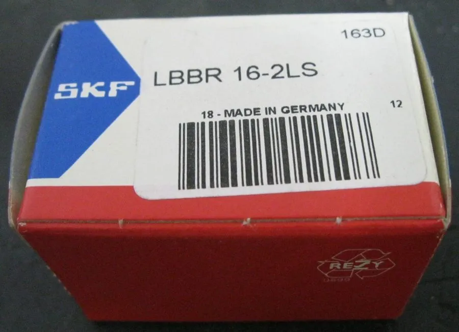 Линейная направляющая SKF LBBR 16-2LS Linear Bearing