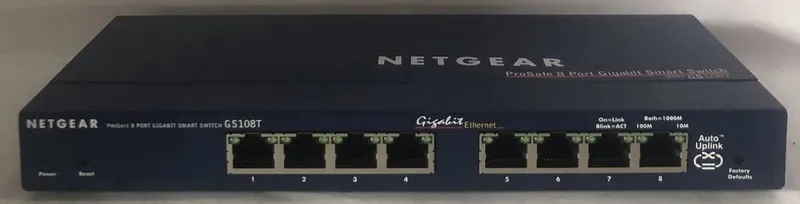 Коммутатор Netgear ProSafe 8-Port Gigabit Smart Switch- GS108T