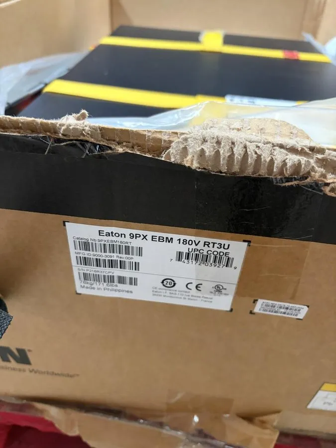 Батарейный модуль Eaton 9PXEBM180RT 180V RT 3U Extended Battery Pack