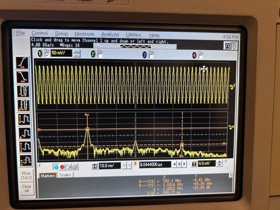 Осциллограф Agilent Infiniium 54832B Oscilloscope 4 GSa/s, 1GHz BW, 8Mpts, SSD — фото лота 1