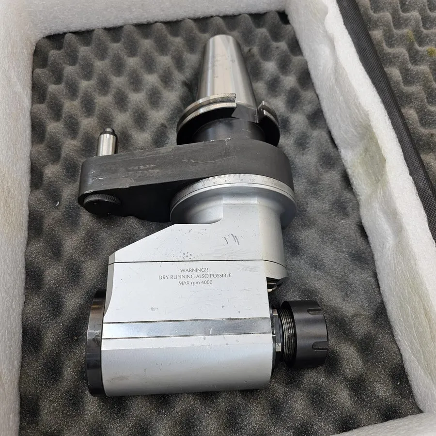 Режущий инструмент Alberti CAT50 Right Angle Live Tool Adapter ER32 Collet Chuck — фото лота 2