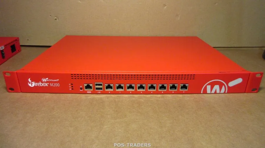 Межсетевой экран WatchGuard FireBox M200 ML3AE8 8-Port Gigabit Ethernet Network 