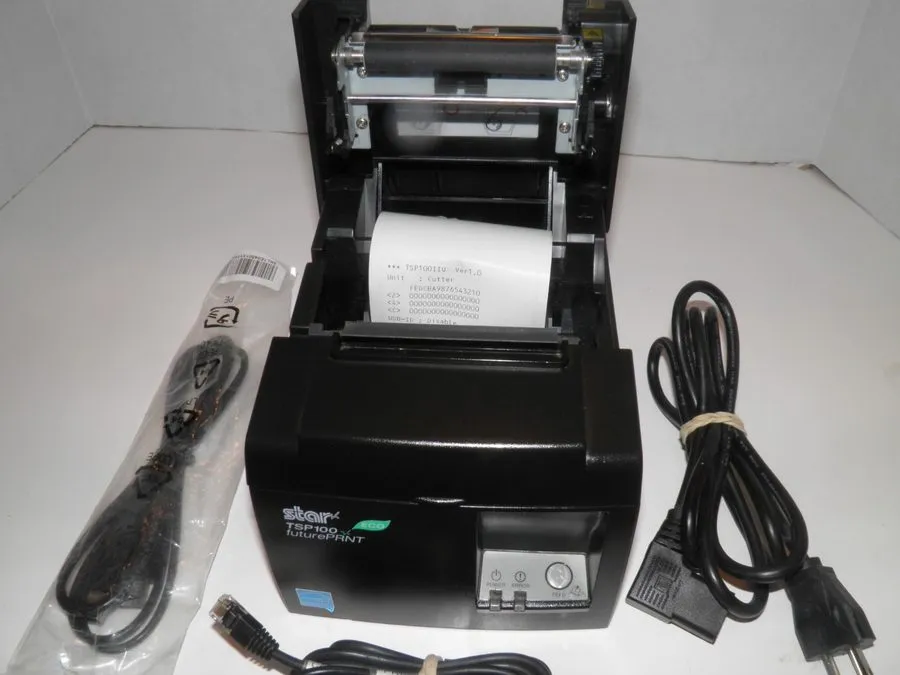 Принтер этикеток STAR TSP100 ECO 143IIU Thermal Ticket Receipt POS Printer USB W