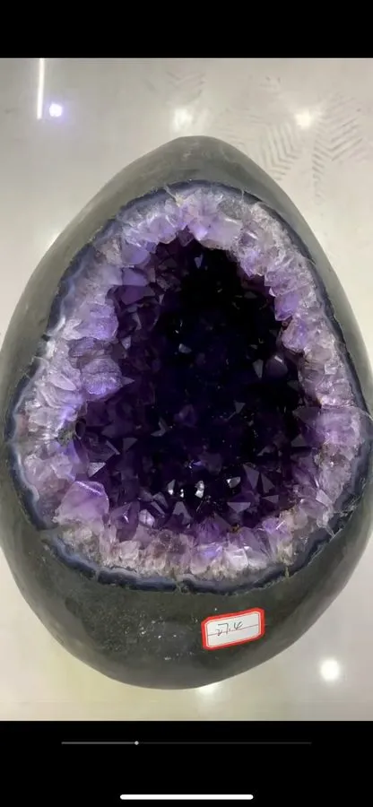 Лабораторный прибор 72.6LB TOP Natural Amethyst geode quartz crystal Dinosaur eg