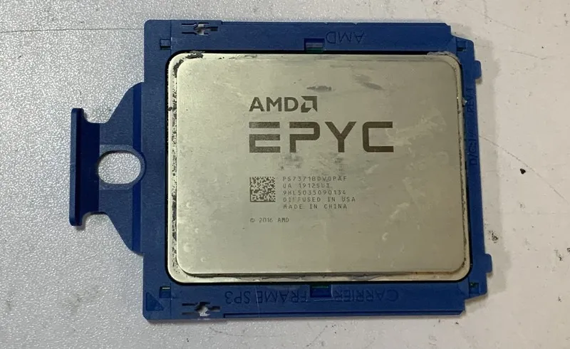 Процессор AMD EPYC 7371 16-Core 3.10GHz 64MB Cache CPU Processor (PS7371BDVGPAF) — фото лота 1