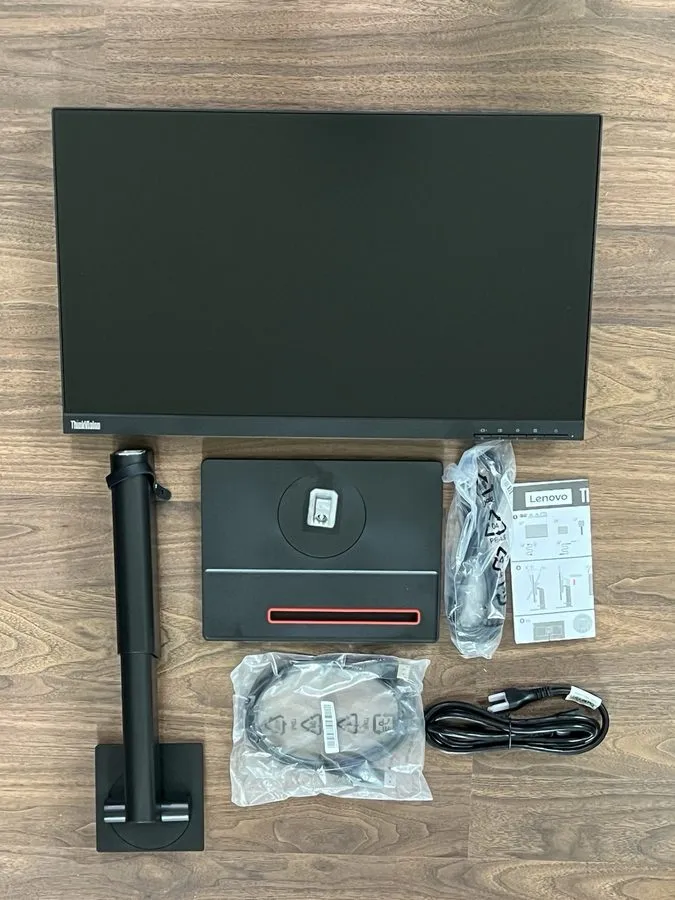 Монитор Lenovo ThinkVision T24i-2L 23.8" FHD IPS LED Monitor Raven Black — фото лота 1