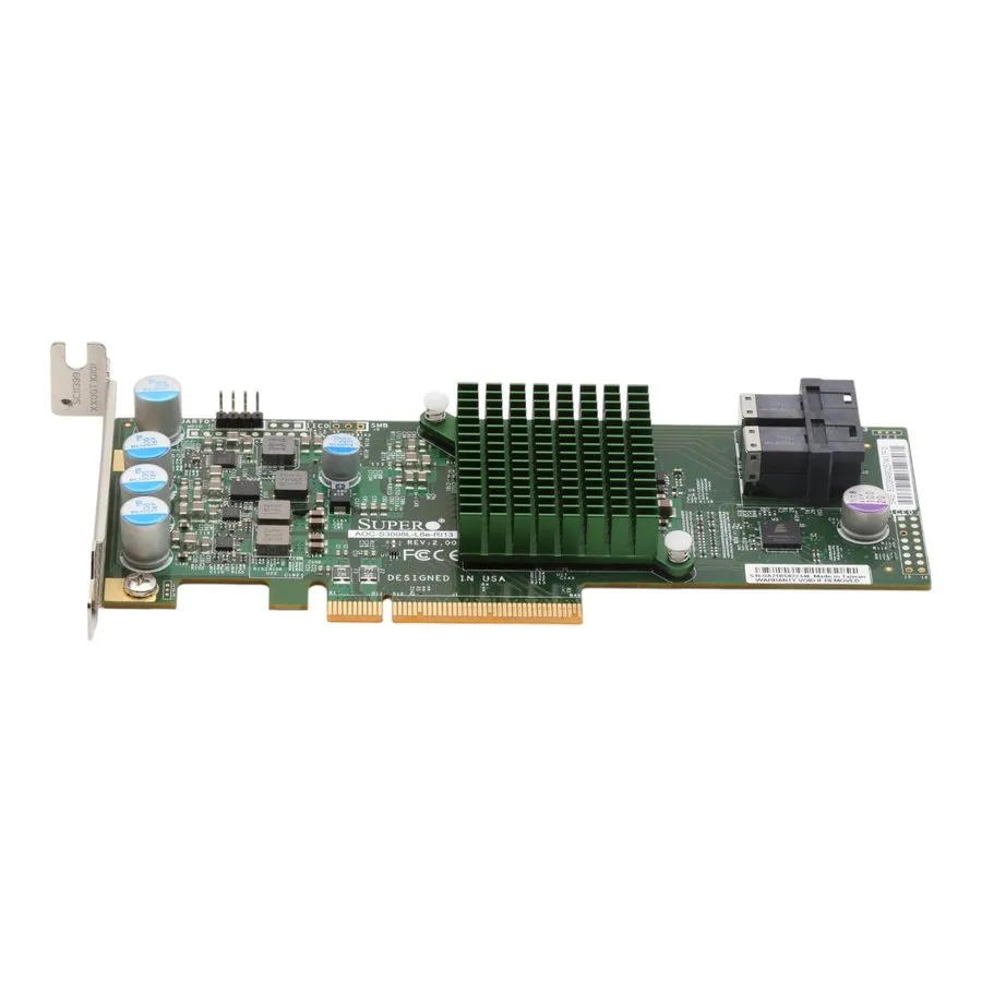 Кабель Supermicro AOC-S3008L-L8e-RI13 8-Port 12Gb/s SAS PCIe 3.0 x8 SAS HBA — фото лота 2