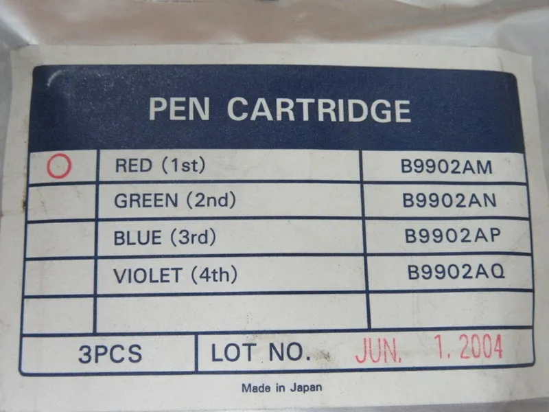 Регистратор Yokogawa B9902AM Chart Recorder Pen Cartridge
