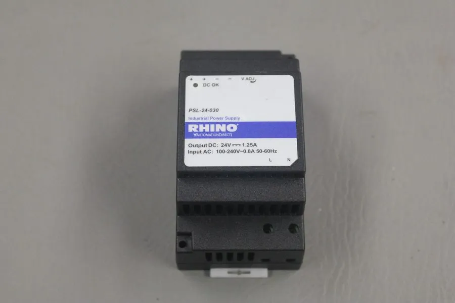 Блок питания RHINO PSL-24-030 DIN Rail Power Supply 24VDC 1.25A 30W