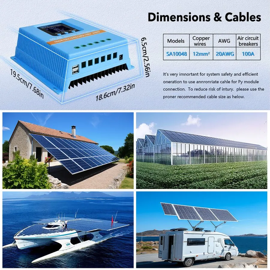 Аккумулятор 2X 4000W 100A MPPT Solar Charge Controller 12V/24V/36V/48V Battery P — фото лота 2
