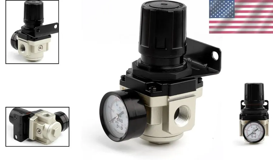 Трубопроводная арматура AR4000-N04 Female Thread 1/2 NPT Air Pressure Regulator 