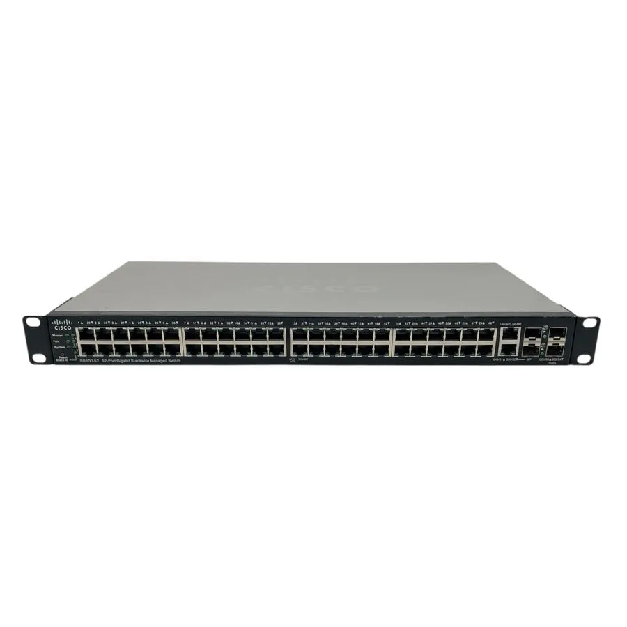 Коммутатор Cisco SG500-52 52-Port Gigabit PoE Stackable Managed Switch