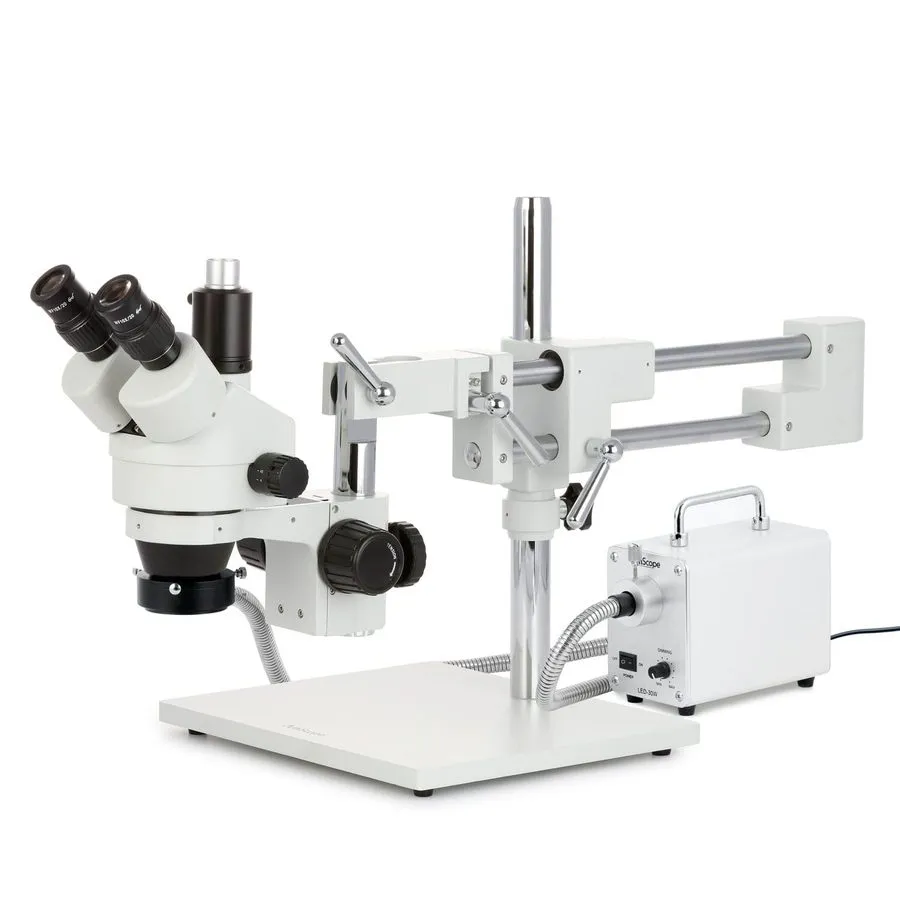 Микроскоп Radical 165mm/7" WD 3.5-90x Zoom Stereo Trinocular Biology Dissection