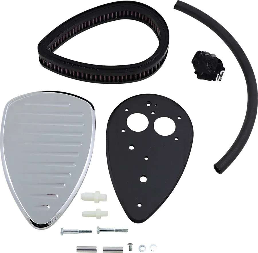 Измерительный инструмент Baron Big Air Kit Comet Chrome Reusable Filter V-Twin B — фото лота 1