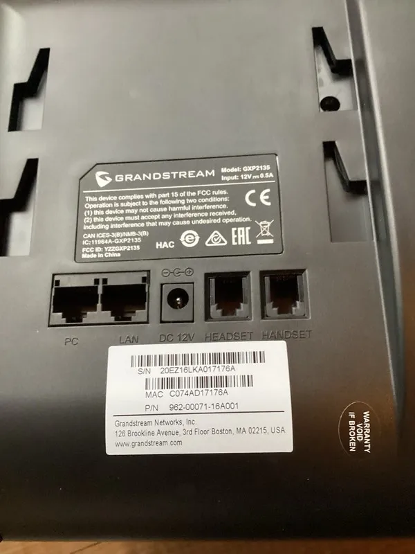 IP-телефон Grandstream GS-GXP2135 8 Line Enterprise IP Phone
