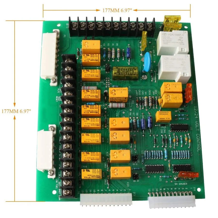 Генератор Cummins Onan Detector Generator Control Board 12V 12 Light 300-4296