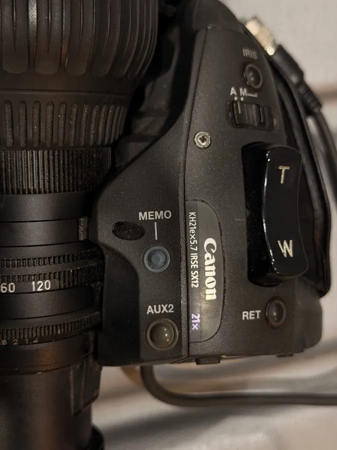 Объектив Sony PDW-F350 Professional XDCAM HD CineAlta and Canon KH21ex5.7 broadc — фото лота 1