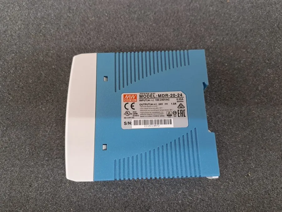 Блок питания New, Meanwell, MDR-20-24, Industrial AC/DC Power Supply (24W) featu