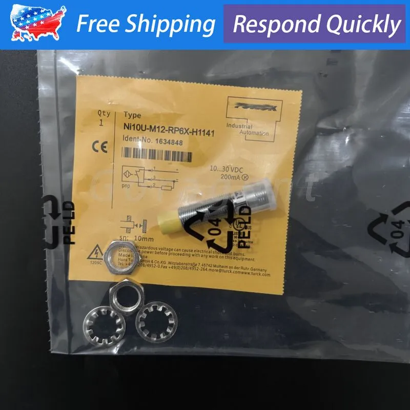 Датчик приближения Turck NI10U-M12-RP6X-H1141 Inductive Proximity Sensor Switch 