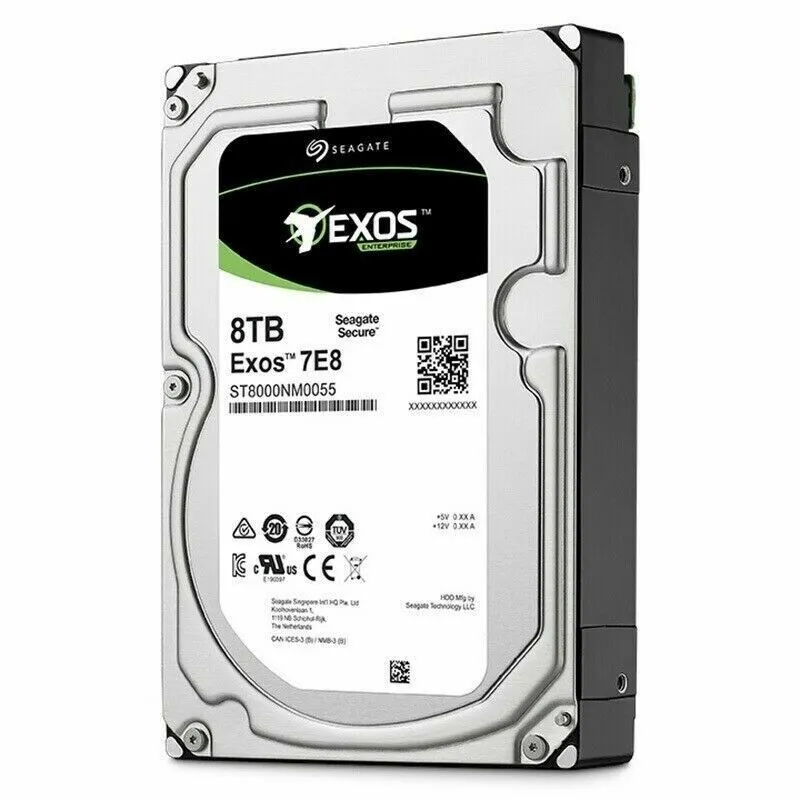 Жёсткий диск Seagate Exos 7E8 8TB ST8000NM0055 3.5" SATA III Enterprise Hard Dri