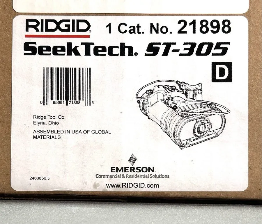 Трассоискатель Ridgid SeekTech SR-20 Utility Line Locator Receiver w/ ST-305 Tra