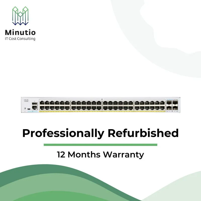 Коммутатор Cisco CBS350-48P-4X