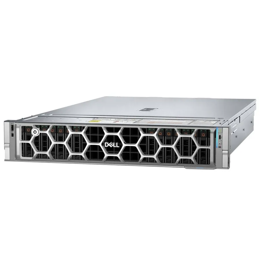 Сервер Dell R7715 PowerEdge Server EPYC 9115 64C 64GB 4x 480GB SATA SSD H965i