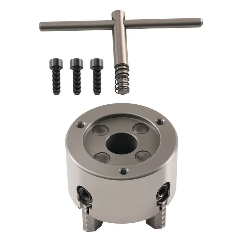 Режущий инструмент K72-80 Self Centering 4 Jaw Lathe Chuck 80mm Metal HT300 Cast