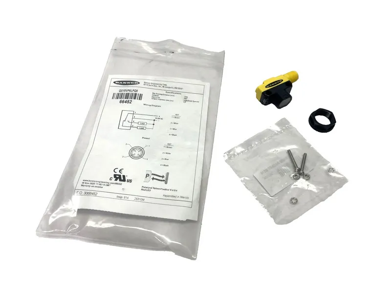 Фотоэлектрический датчик BANNER QS18VP6LPQ8 PHOTOELECTRIC SENSOR SWITCH 10-30VDC