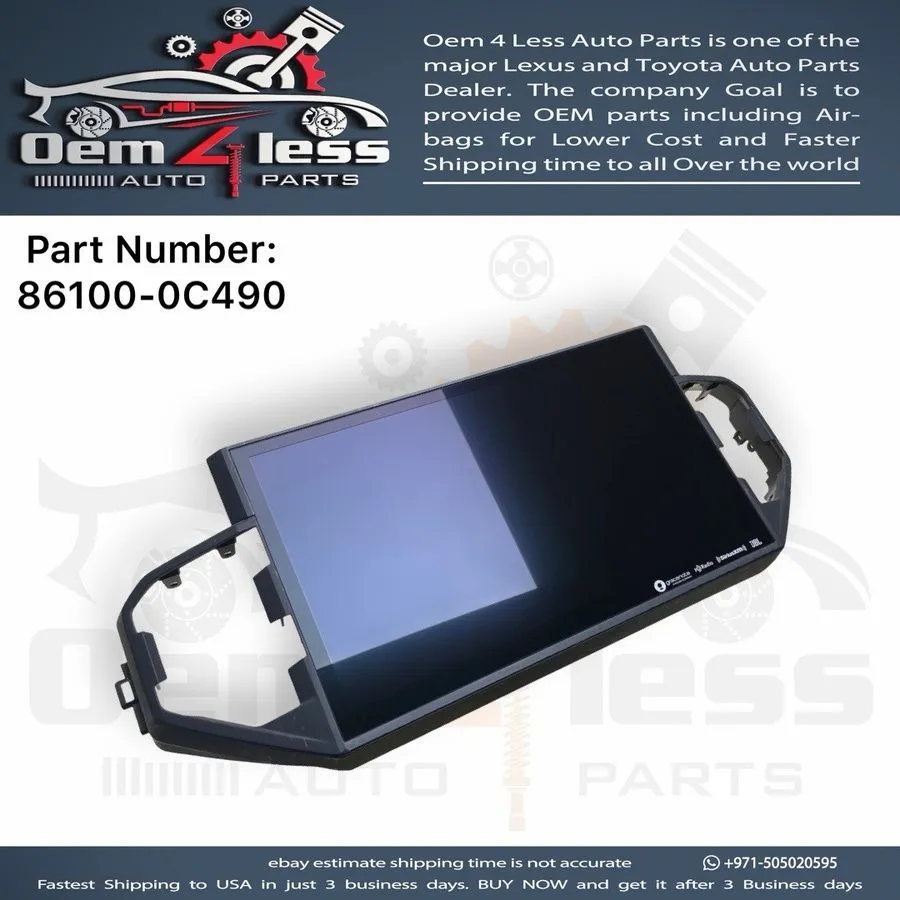 Дисплей 2023 Toyota Tundra TRD PRO Radio Audio Navigation Receiver Display 86100 — фото лота 1