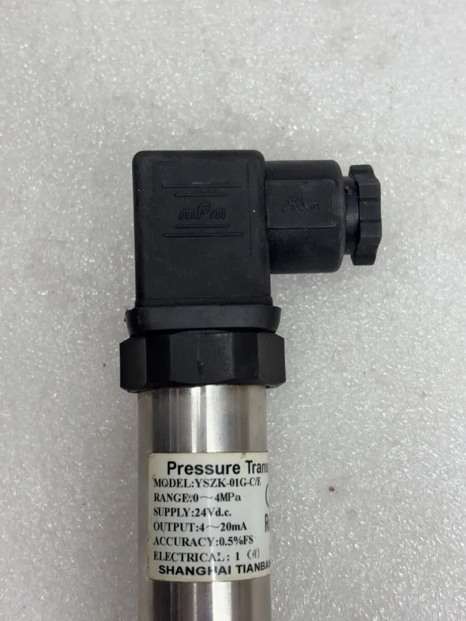 Датчик давления 0-2.5Mpa Pressure Sensor YSZK-01G-C-E Diffusion Pressure Transmi — фото лота 1