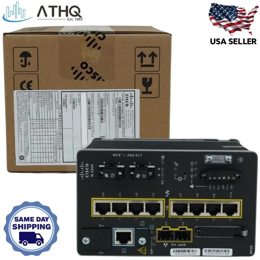 Коммутатор Cisco IE-3200-8T2S-E Catalyst IE3200 Network Essentials