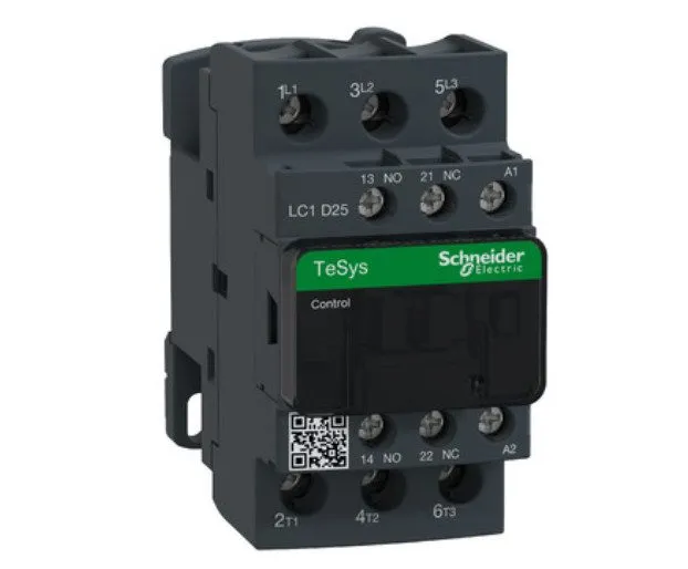 Контактор Schneider Electric LC1D25F7 TeSys D Power Contactor 25A, 110V AC