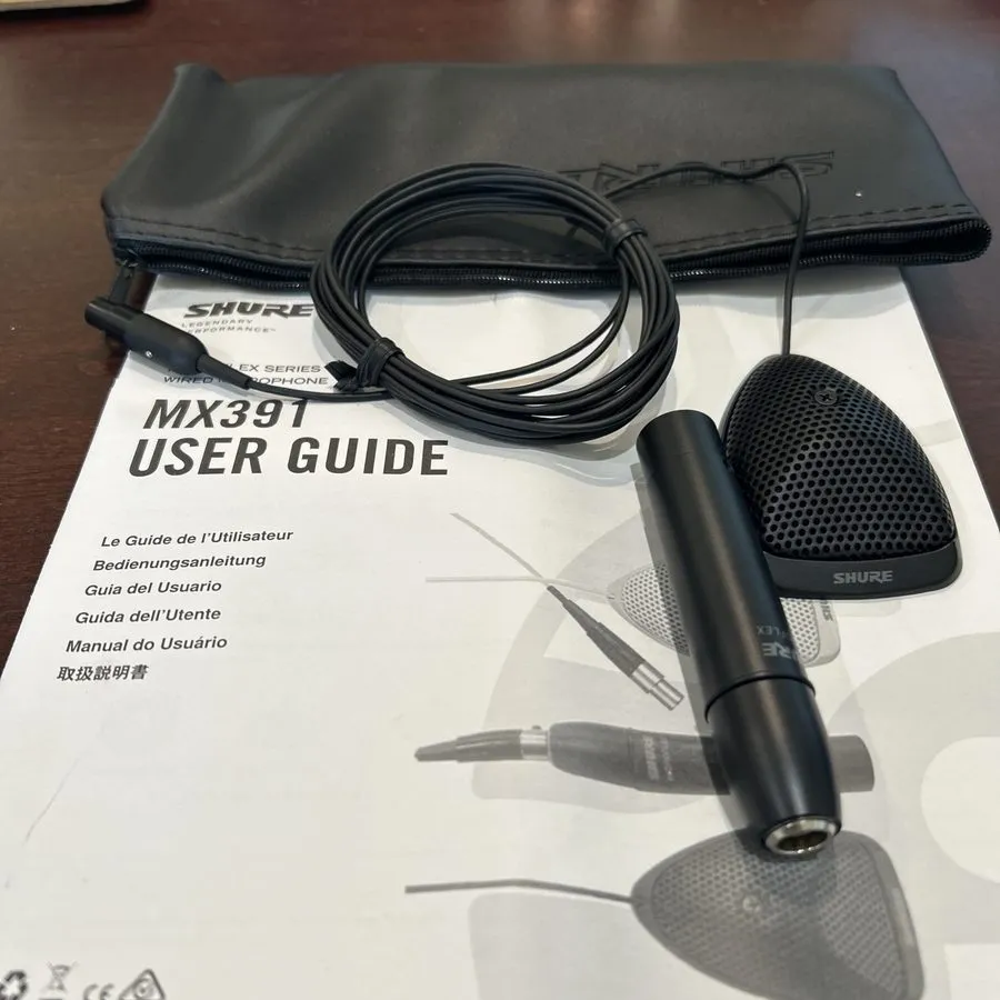 Маршрутизатор Shure MX391/O Microflex Omnidirectional Boundary Microphone