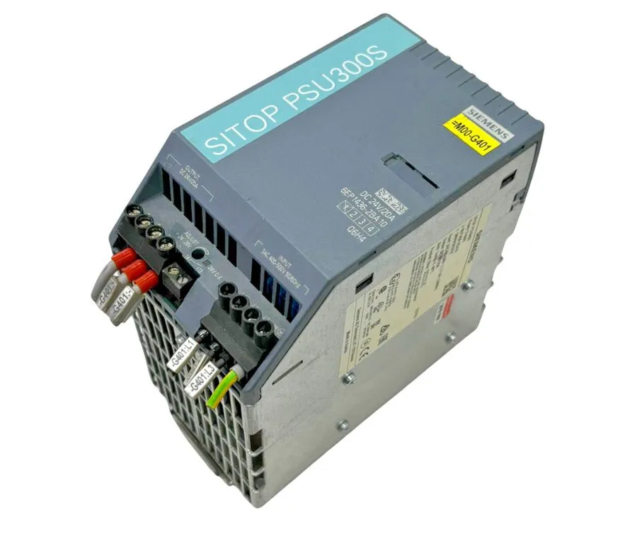 Блок питания SIEMENS 6EP1436-2BA10 POWER SUPPLY SITOP PSU300S — фото лота 1