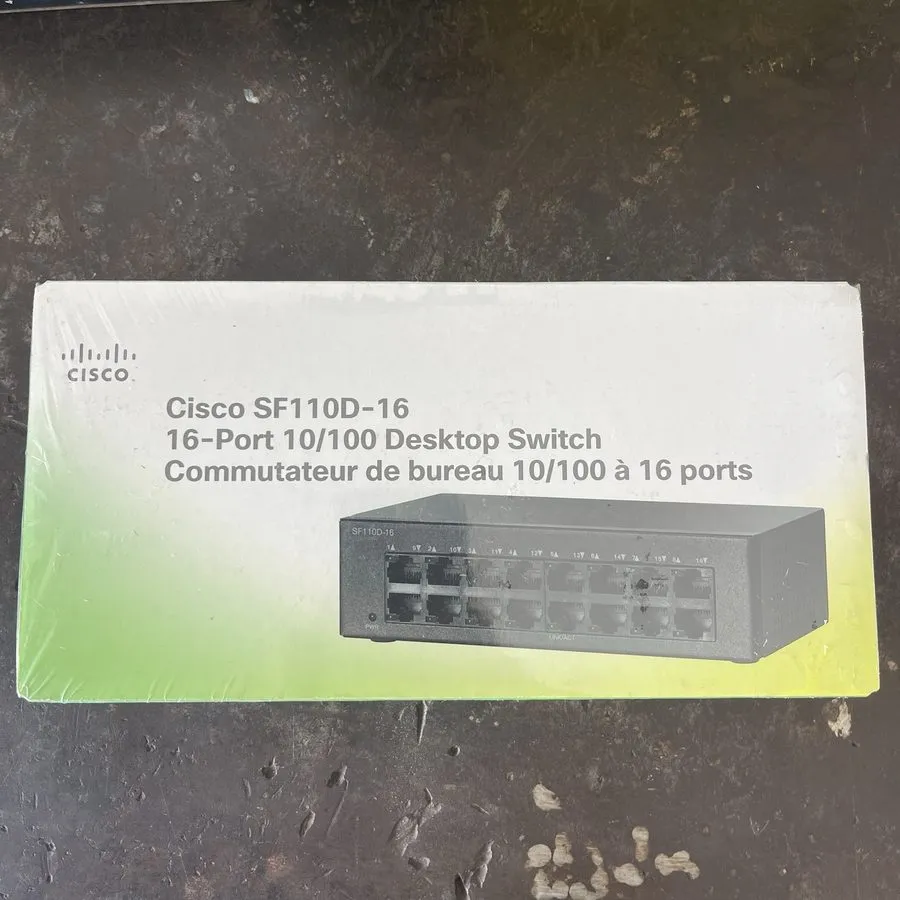 Коммутатор CISCO SF110D-16 16 Port Ethernet Desktop Switch