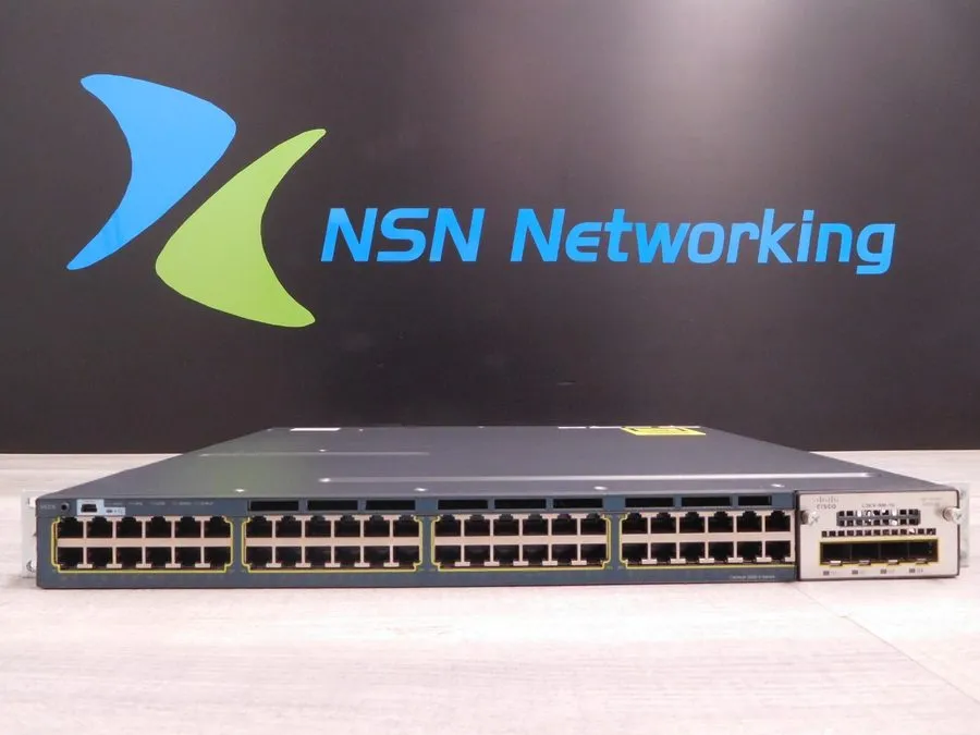 Коммутатор Cisco Catalyst WS-C3560X-48T-L 48-Port Gigabit Ethernet Switch