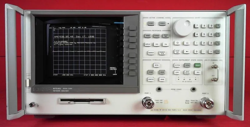 Анализатор цепей AGILENT (HP) 8753D 300 kHz to 3 GHz NETWORK ANALYZER (REF.: 024