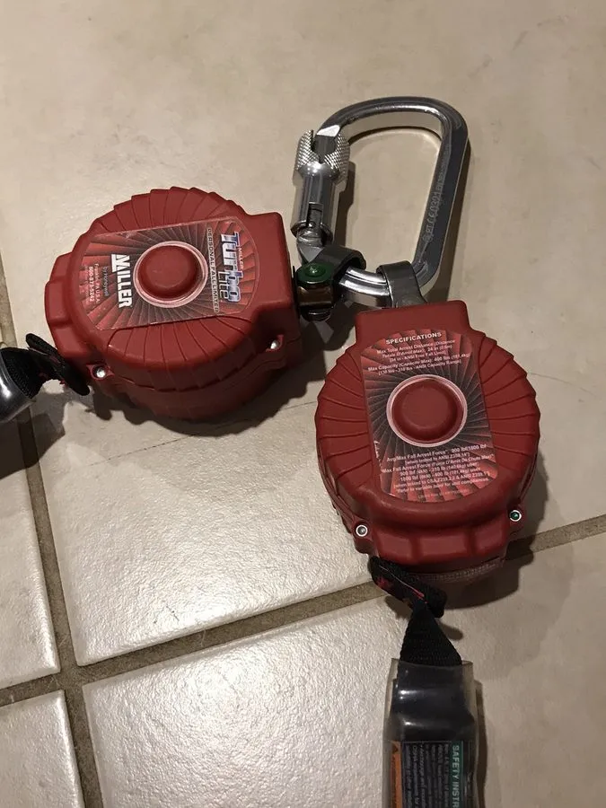 Складское оборудование 2 Miller TurboLite Personal Fall Limiter MFL-11-Z7/6FT & 