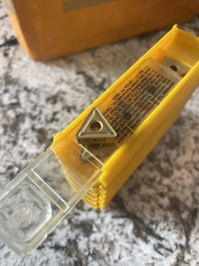 Режущий инструмент Kennametal Kenloc TNMG333 Indexable KC9010 Carbide Insert TNM — фото лота 1