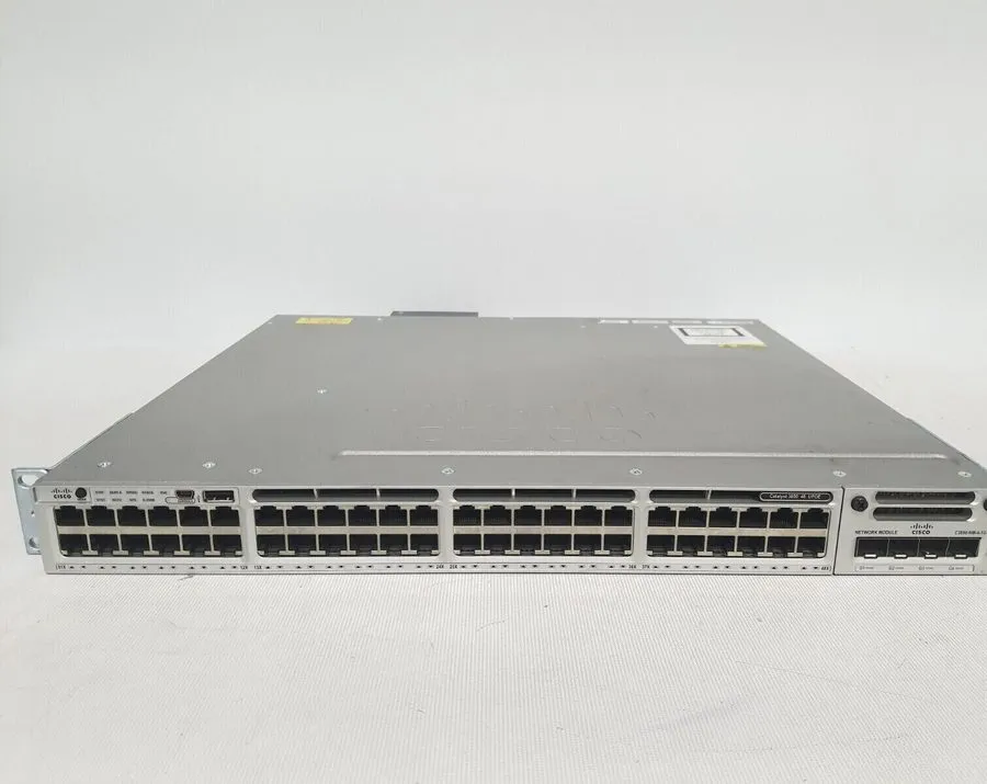 Коммутатор Cisco Catalyst WS-C3850-48U-E 48 Port-Switch With C3850-NM-2-10G Dual
