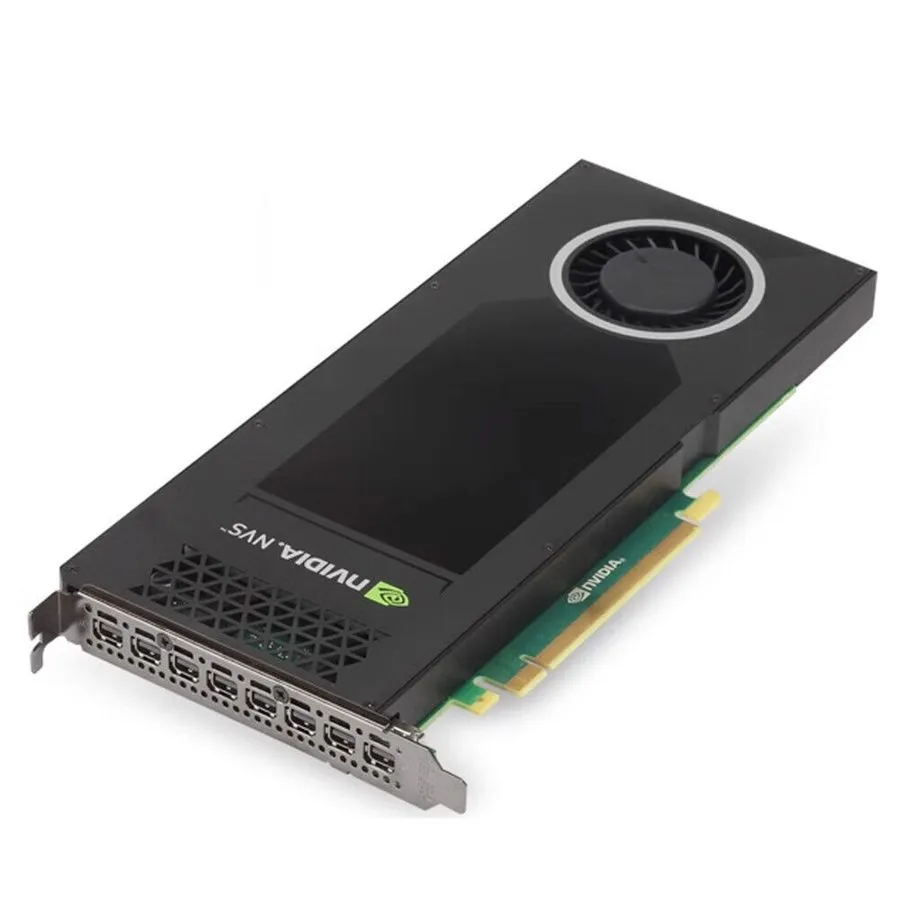GPU-ускоритель PNY Nvidia Quadro NVS810 NVS 810 8xDP 128-Bit 4GB DDR3 PCIe 3.0 V