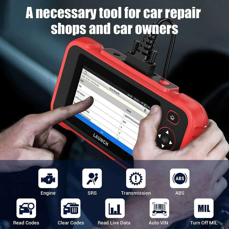 Диагностический сканер 2026 LAUNCH CRP129I Car OBD2 Scanner Engine ABS SRS SAS T