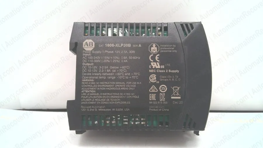 Блок питания ALLEN BRADLEY 1606-XLP30B SERIES A, POWER SUPPLY
