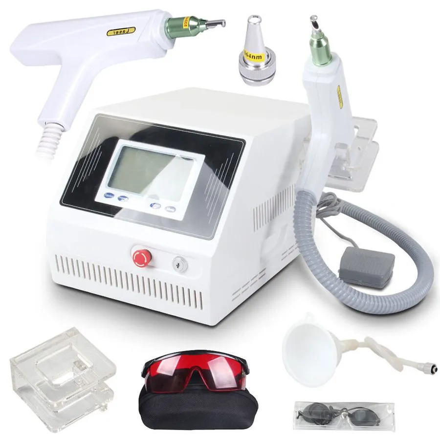 Коммутатор 2000MJ Laser Tattoo Removal Q Switch ND Yag Laser 1064nm + 532nm + Bl