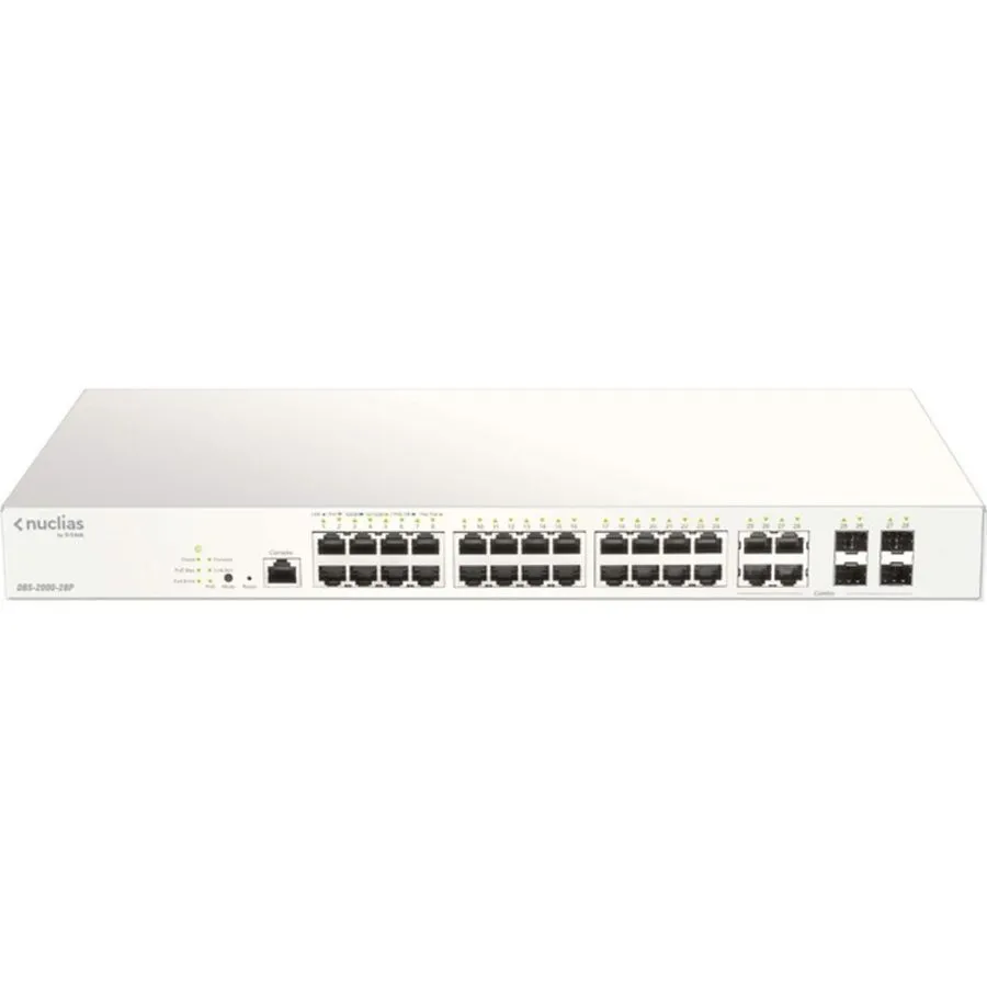 Коммутатор D-Link DBS-2000-28P D-Link 28-Port Nuclias Cloud-Managed Switch 28 Po